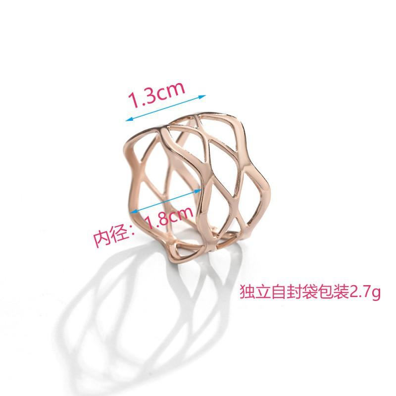 

New Silk Scarf Buckle Simple Line Alloy Versatile Hijab Ring Headband Fixing розового золота