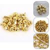 Brand New Durable And Practical High Quality Party Craft Bells Christmas Tree 6mm/8mm/10mm/12mm/14mm Gold Metal