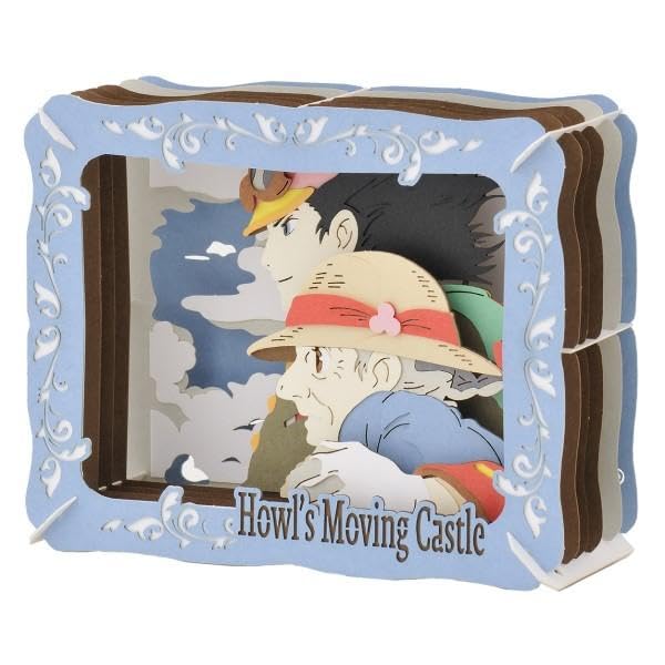 Ensky Paper Theater Moving Castle A Gaze of Determination Howl's PT-166X