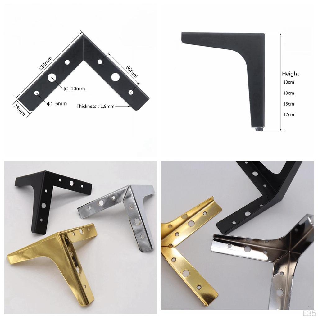 10-17cm Sofa Legs, 4PCS Furniture Table Cabinet Cupboard Feet Replacement
