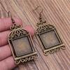 Drop & Dangle Earring Round Ear Hook Glass Cabochon Base Setting Tray Minimalist Jewelry ComponentsEarring Size 18x19mm QE025