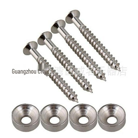 Electric Guitar/Bass Reinforcement Screw Buckle, 14mm Diameter