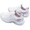 Xtep Jumping Shoes Sports Versatile Wear-Resistant Supportive Rebound Low-Top Casual Running Shoes Women Sneaker White Green Pink 875218110040-1