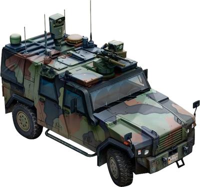 Das Werk German Light Transport Armored Vehicle Eagle 4 Armored Vehicle 2013 2 In 1 Plastic Model USCDW35039 1/35 EKT/FuPers