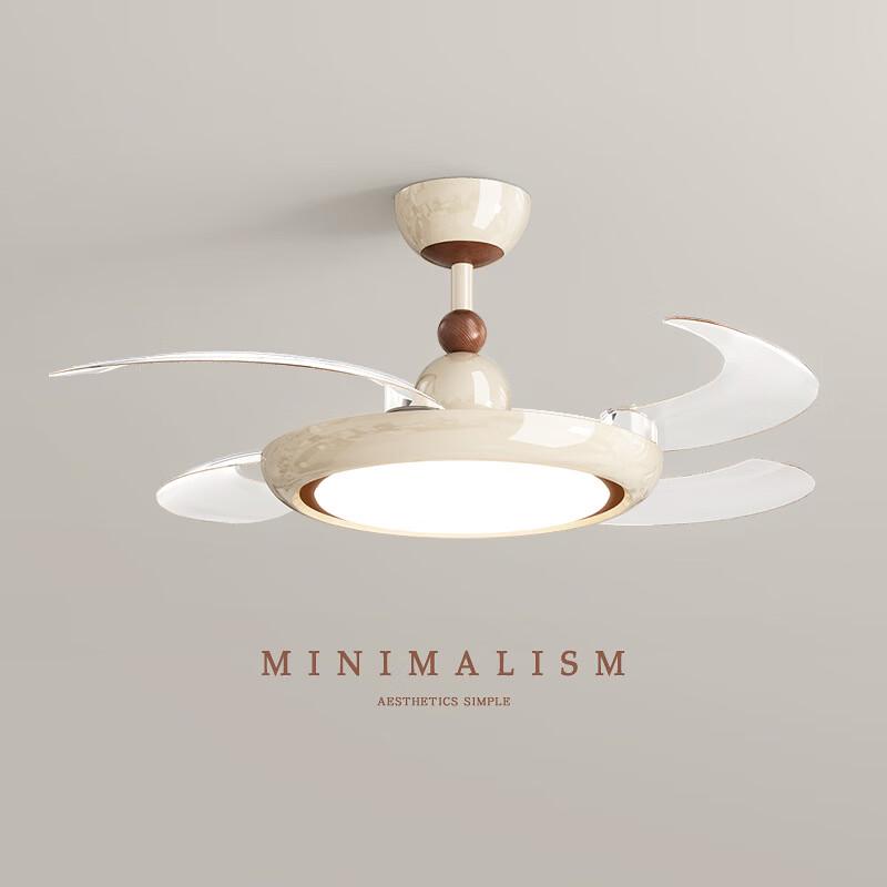 NuFeng Invisible Ceiling Fan Chandelier