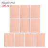 10/1Pcs Silicone Tattoo Practice Skin Blank Microblading Eyebrow Fake Skin Double-Sided for Permanent Tattoo Makeup Tools