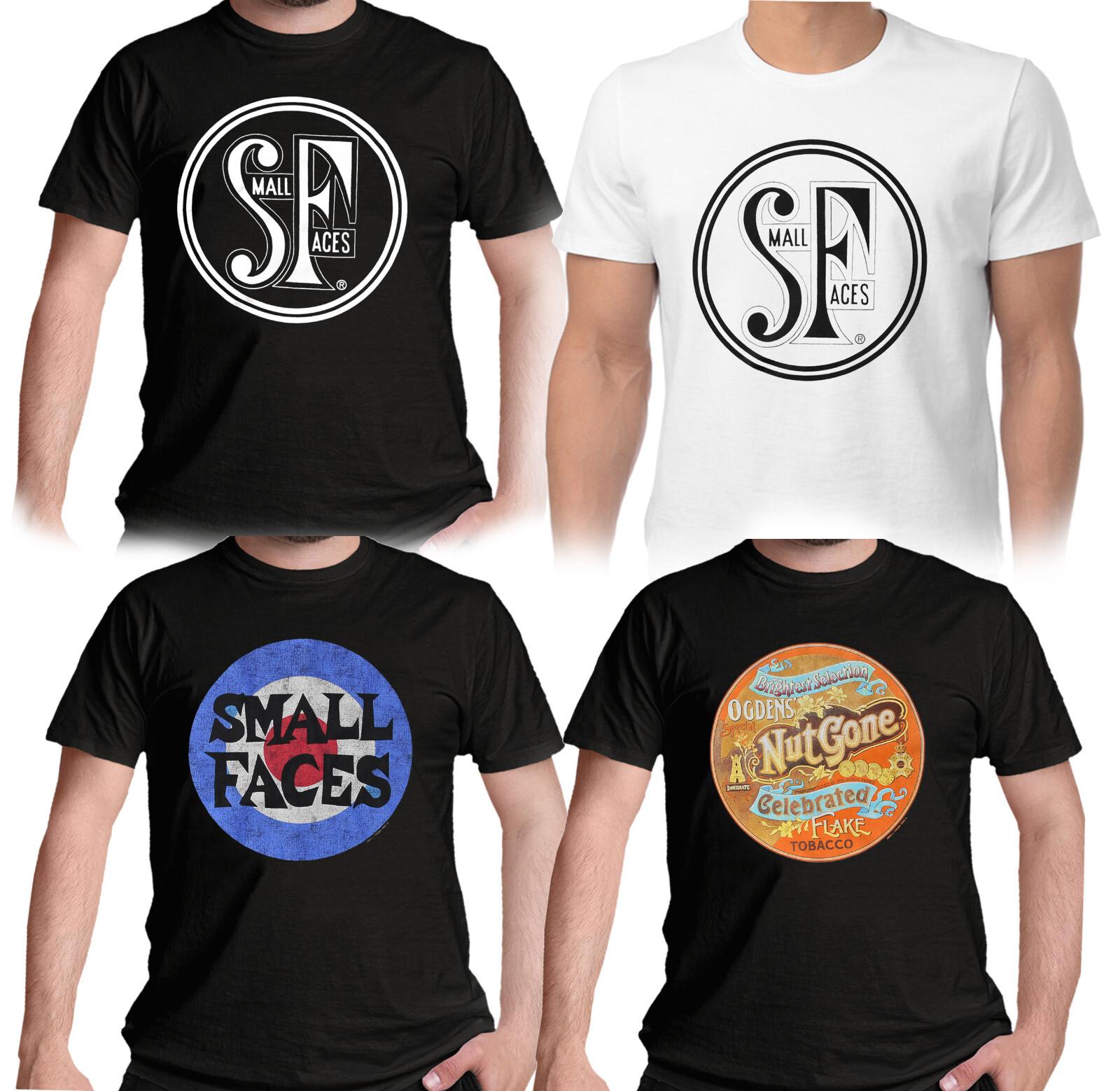Official Small Faces T Shirt Logo Target Ogdens Nut Gone Flake New S to 2XL L