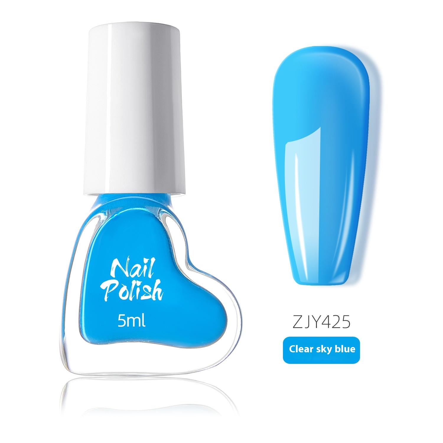 

Лак для ногтей Love Bottle Популярный белый цвет высокой насыщенности с дофамином, не требующий выпекания, на водной основе, защита окружающей среды single bottle