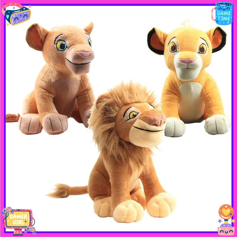30cm New Lion King And Son Simba Soft Kids Doll Young Stuffed Animals Plush Children Toy Christmas Gifts Cuddly Fluffy Huggable Kawaii Comfort