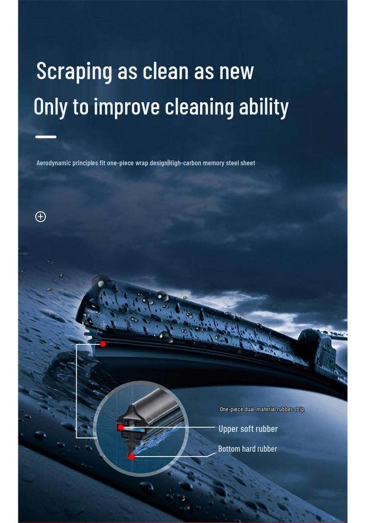 Compatible Wiper Blades for Volkswagen Jetta, Bora, Touareg, Passat, POLO, Magotan, and Santana