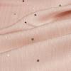 [Kyoto Kimono Yuzen] Stylish Polka Dot Embroidered Obiage (Sash Accessory) - Tango Chirimen Silk, 100% Silk (A. Pink)