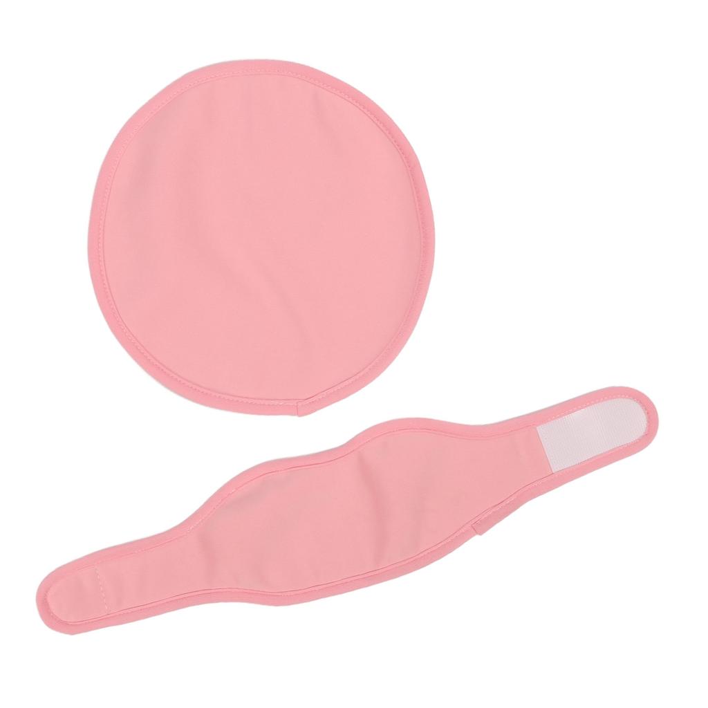 2pcs Neck Chest Castor Oil Pack Wrap Reusable Bust Castor Oil Compress Pad for Liver Detox Insomnia