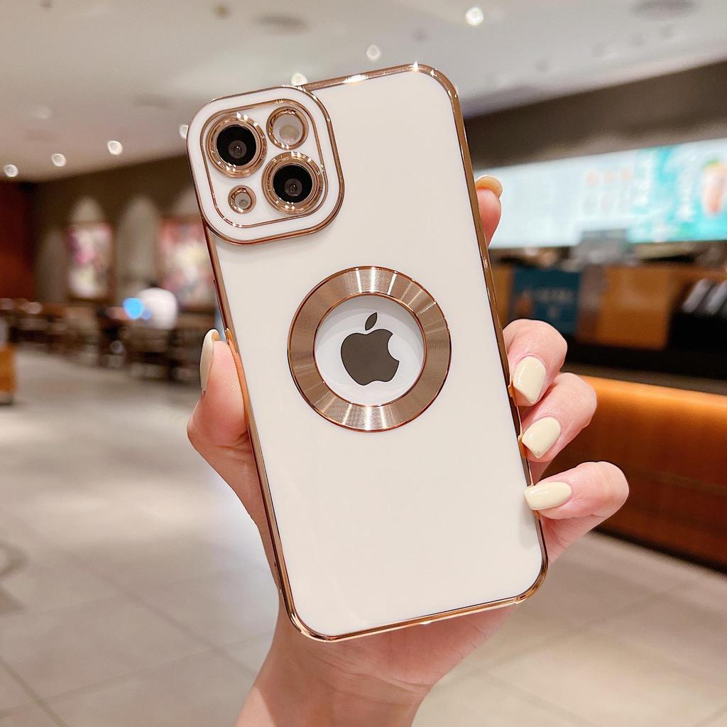 IPhone 15 Pro Max Case - Apple 12/14 Plus, 13 Charm Eye CD Pattern, Electroplated Protective Cover