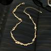 Fashion Knock Metal Women's Trendy Personality Niche Style Necklace