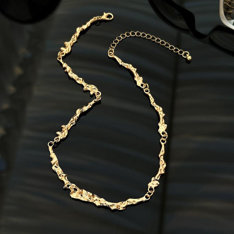 Fashion Knock Metal Women's Trendy Personality Niche Style Necklace