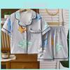 Tier-Muster Kinder Sommer-Pyjama Aus Atmungsaktivem Stoff