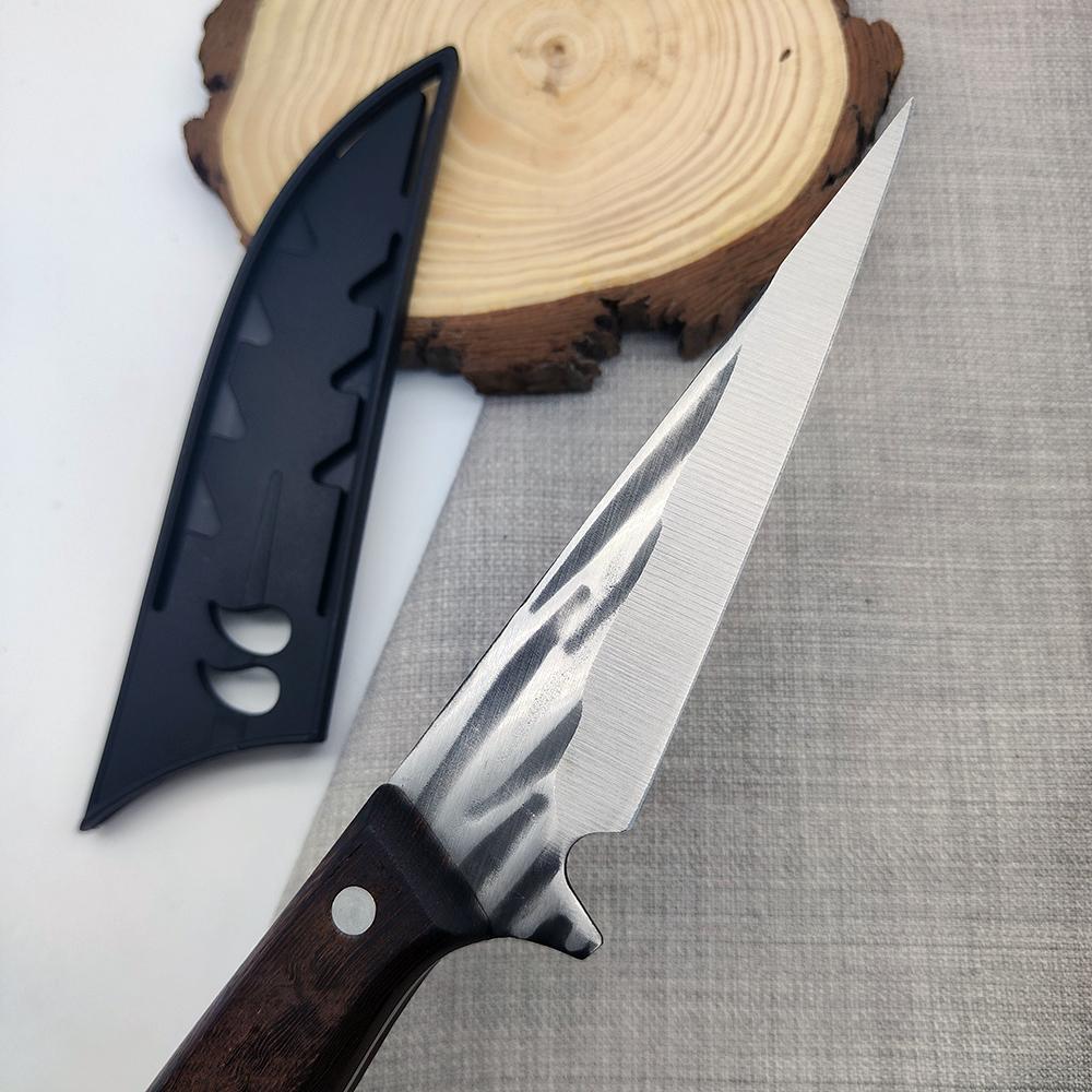 Stainless Steel Chef Knife Boning Knife Meat Cleaver Butcher Chopping Slicer Cooking Knife Cutter