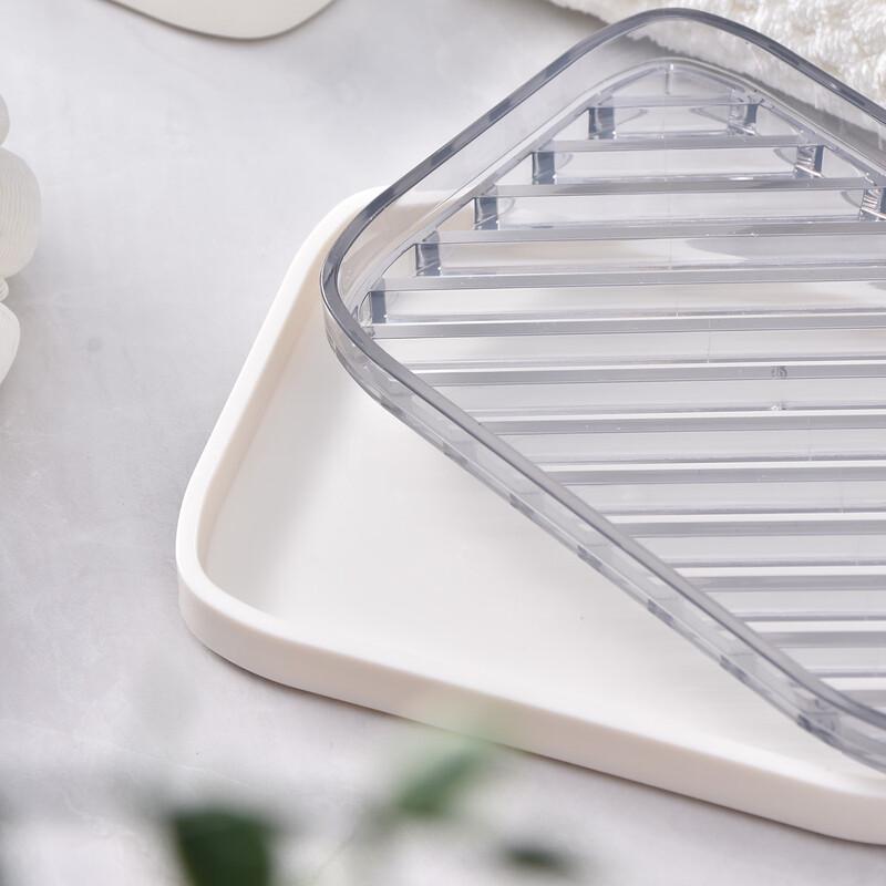 YIXI Double-Layer Draining Soap Dish