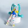 16CM Hatsune Miku Anime Figure Four Leaf Grass Fairy Pretty Girl Action Figures Kawaii Girl Figurine PVC Collection Model Toys