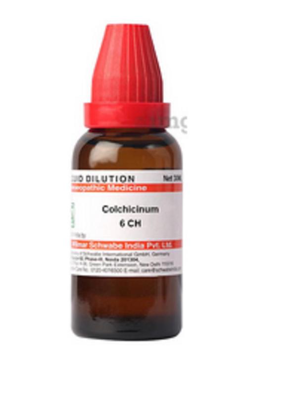 

@ Dr Willmar Colchicinum 6 CH Homoepathic Medicine 30ml