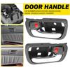 Door Handle Ide Gray Chrome & Left Right Pair Set for 02-06 Toyota Camry