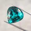 Amazing Pear Oval Cut Natural Glass Stone, Loose Stone, 23.35 Carat, 18 MM Size Pear Stone.
