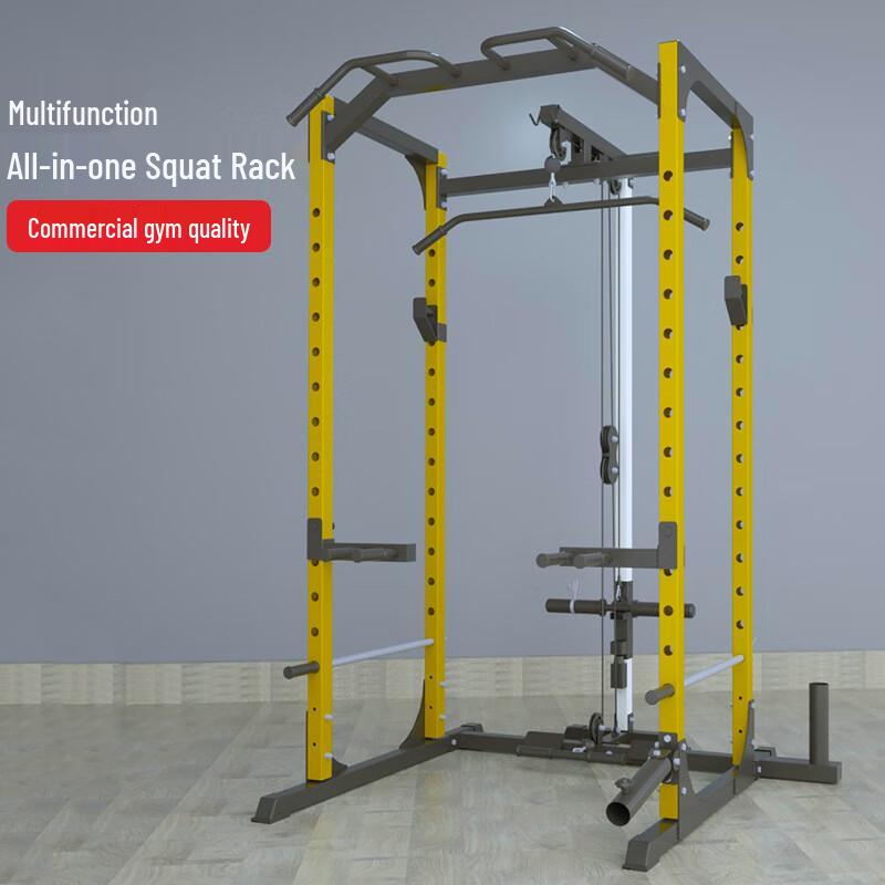 Домашний силовой тренажер X-RIVALFITNESS со стойкой и машиной Смита