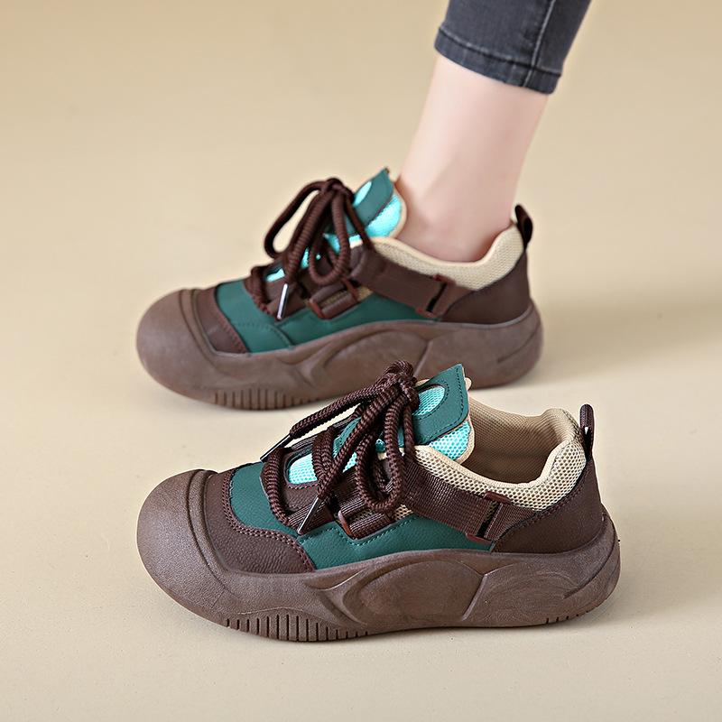 Women's work work pops shoes non-slip hundred with thick bottom casual sneakers