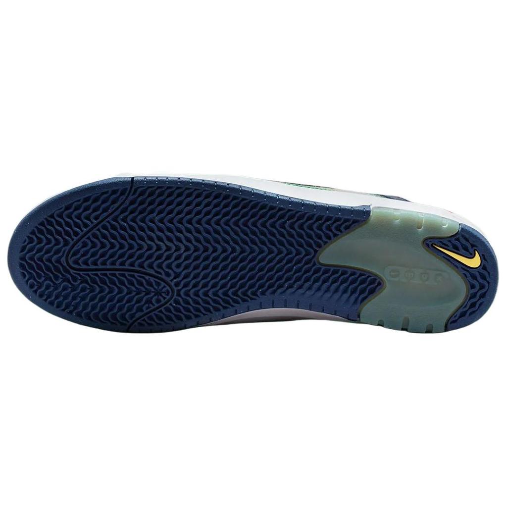 Nike Air Max Ishod Premium University Red Amarillo Navy Black Men's Skateboarding Shoes HV1670-600