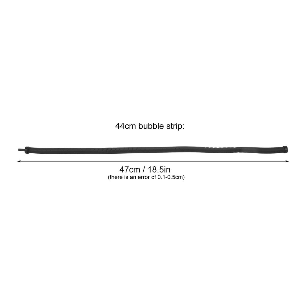 Aquarium Flexible Wall Curtain Safe Rubber Oxygen Bubble Tube for Fish Aquarium
