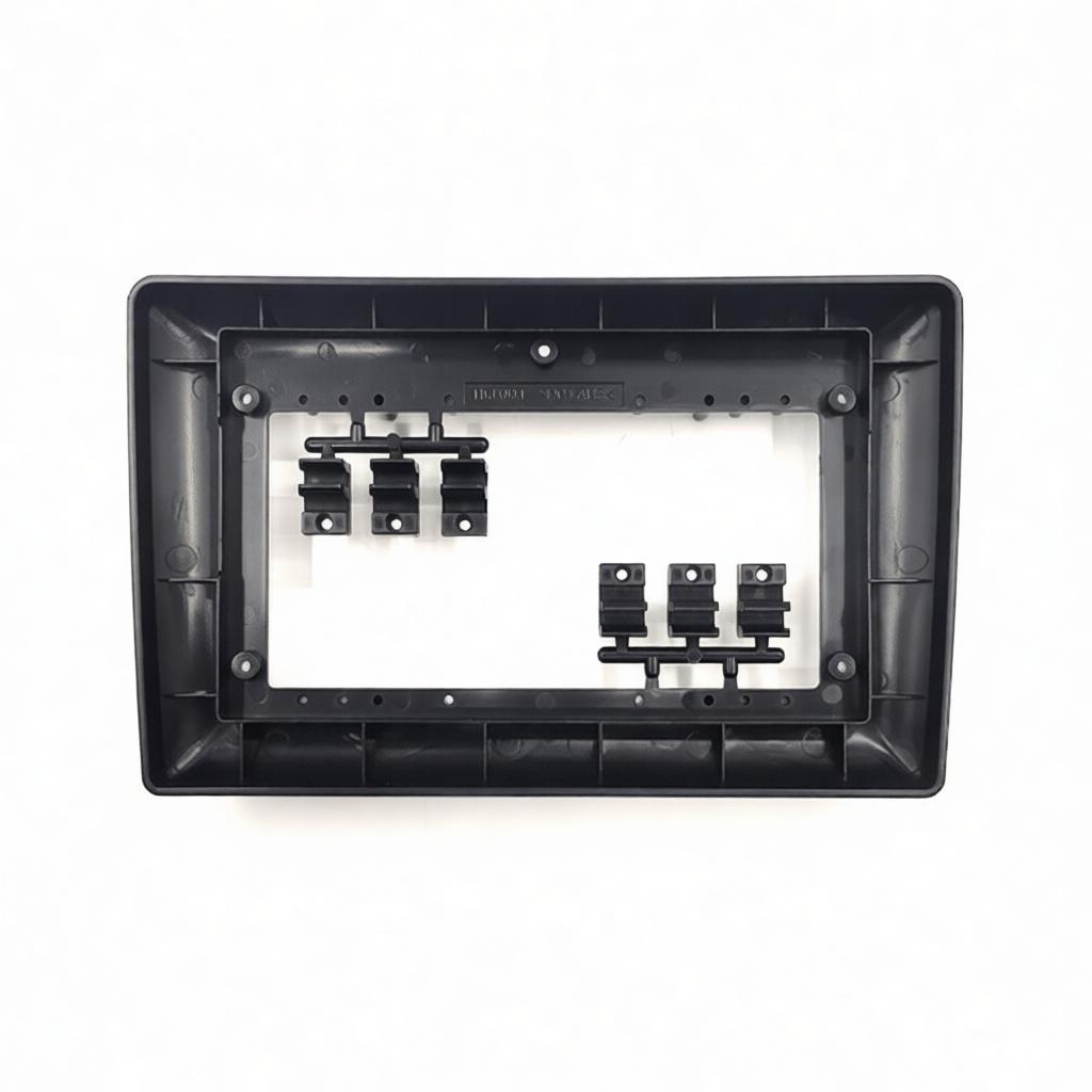 Automotive Center Console Conversion Frame 9 Inch Screen To 7 Inch DVD Trim Plate Dash Bezel Radio Mounting Panel Adapter