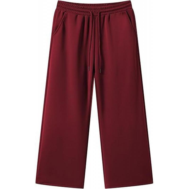 Lässige lockere lange Hose mit elastischem Bund für Reisen und Freizeit