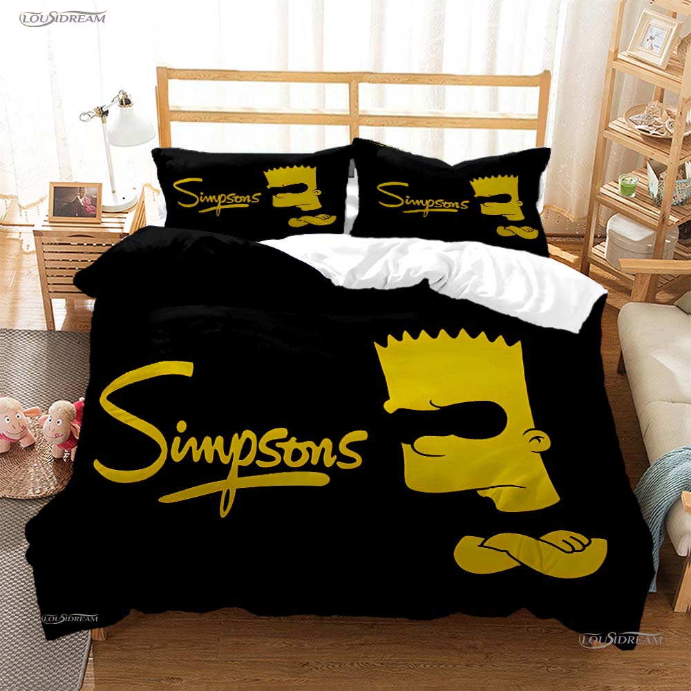 Comforter Carton Funny Casal All Season Comforter Bedding Sets Soft And S Teens Single/Double/Queen/King