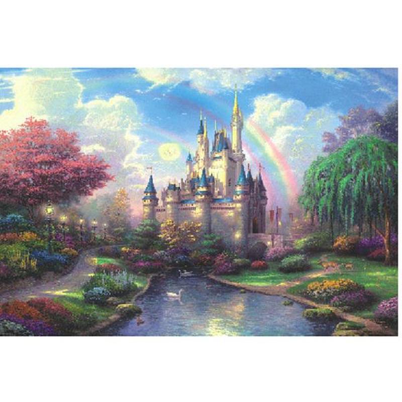 

Взрослые Пейзажи Пазлы для Детей Дети Образовательные Сборка Пазлов Игрушки 1set