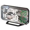 1111LW spot LED multi-function mirror alarm clock USB rechargeable digital clock ultra-thin and large