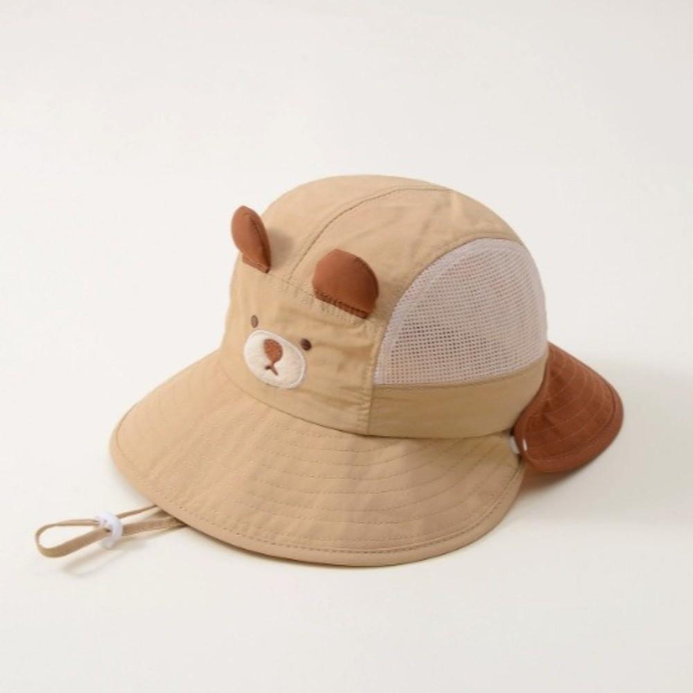 Thin Children's Fishing Cap Sun Protection Kids Beach Hat New Baby Hat  for Boys Girls