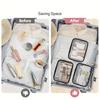 Transparent Casual Handbag for Men & Women - Foldable Lightweight Travel Toiletry Organizer with Zipper Closure & Carry Handle