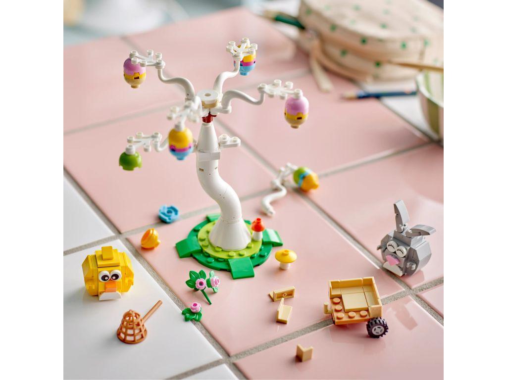 Lego Icons 40808 Poszukiwanie Pisanek Z Zajączkiem I Kurczaczkiem