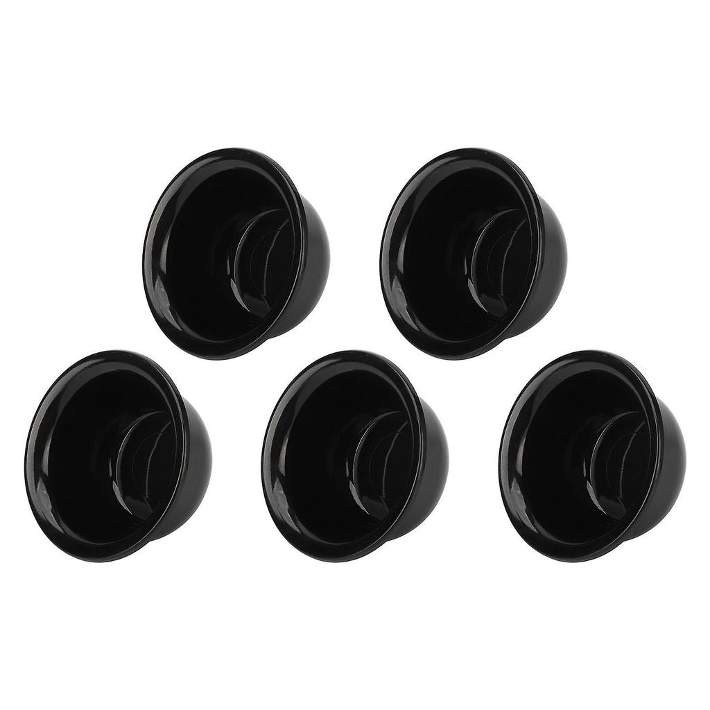 5pcs Beard Foam Bowl Portable Durable Glossy Surface Practical Soap Bowl for Home