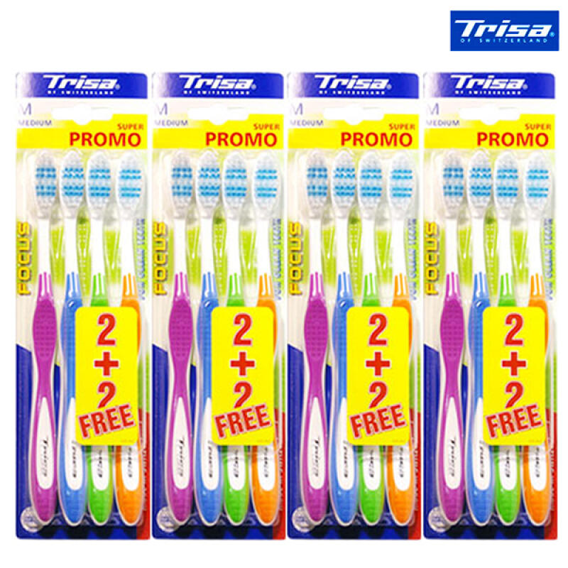TRISA Focus Toothbrush 4PX4 16P 6759 SOFT