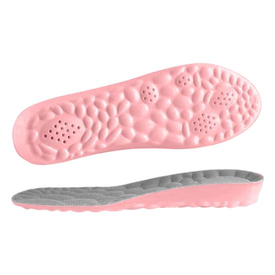 1 Pair Inner Heightening Insole Breathable Anti-Odor Arch Support Multi-Level Height 1.5/2.5/3.5cm Ergonomic Shoe Inserts for Sports Shoes