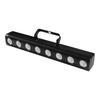 ABUO-2X 8 LED RGBW 4IN1 DMX Wall Wash Lamp DJ Disco Party Par Stage Light Effect For Dance Bar Holiday Decorate(EU Plug)