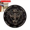 1 adet 2d Düz Ahşap Ouija Tahtası - 20cm Ahşap En Cadı Kehanet Tahtası Cadı El Sanatları Malzemeleri Falcılık Oyuncakları Karar Verme Sarkaç Cadı Altarı