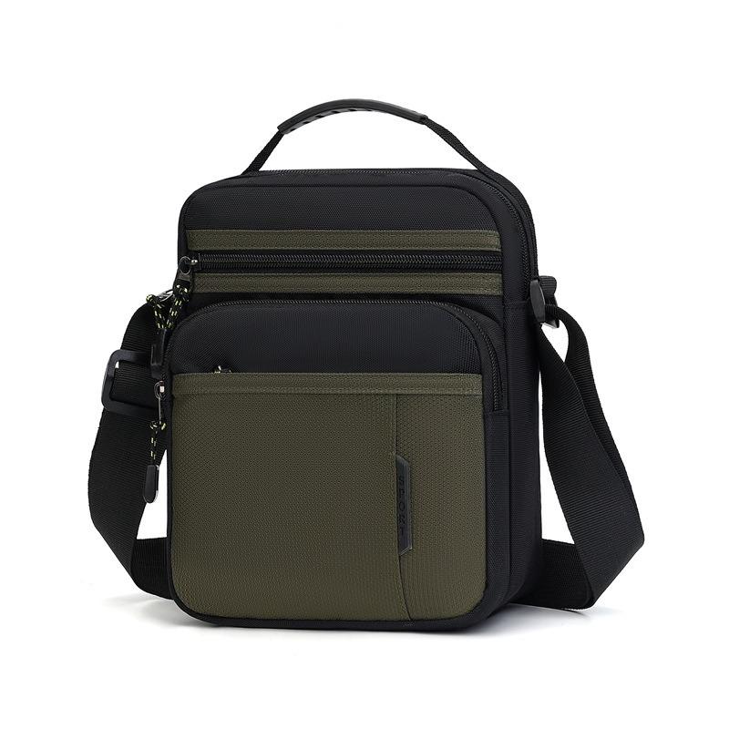 Autumn new Chinese men's shoulder bag multi-functional multi-layer messenger bag leisure sports small bag handbag