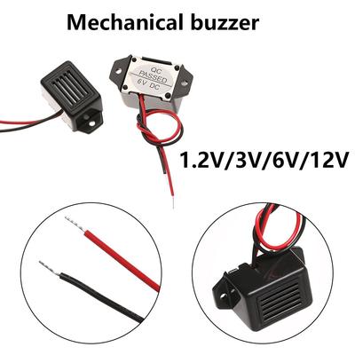 1pc Mini 33.5*15mm 85dB Mechanical Buzzer Constant Tone Sound Beeper Electronic Buzzer Alarm