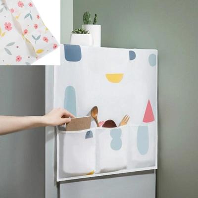 1PC Muti-use Fridge Print Refrigerator Dust Proof Cover  Pouch Storage Bag