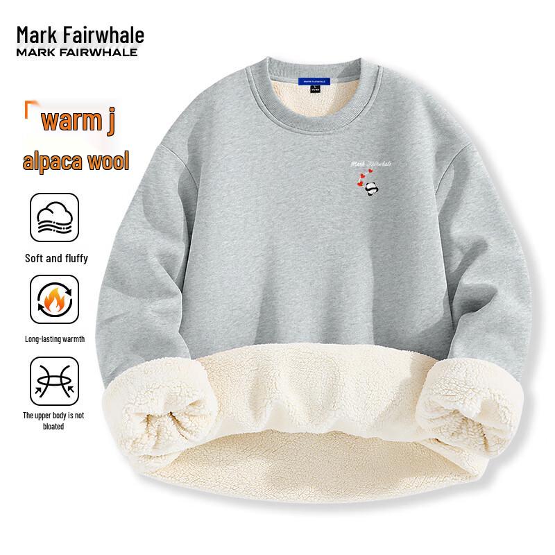 Mark Fairwhale Men s Heavyweight Fleece Crewneck Sweatshirt