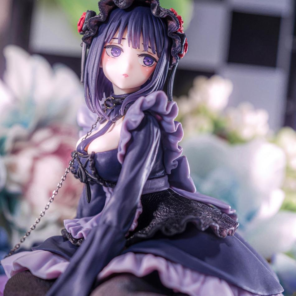 2 Style My Dress-Up Darling Anime Figure Black Maid Outfit Kitagawa Marin Action Figure Shizuku Kuroe Figurine Collection Model