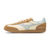Mizuno CT 01 Unisex Low Top Retro Skate Shoes Tan Yellow D1GH262707
