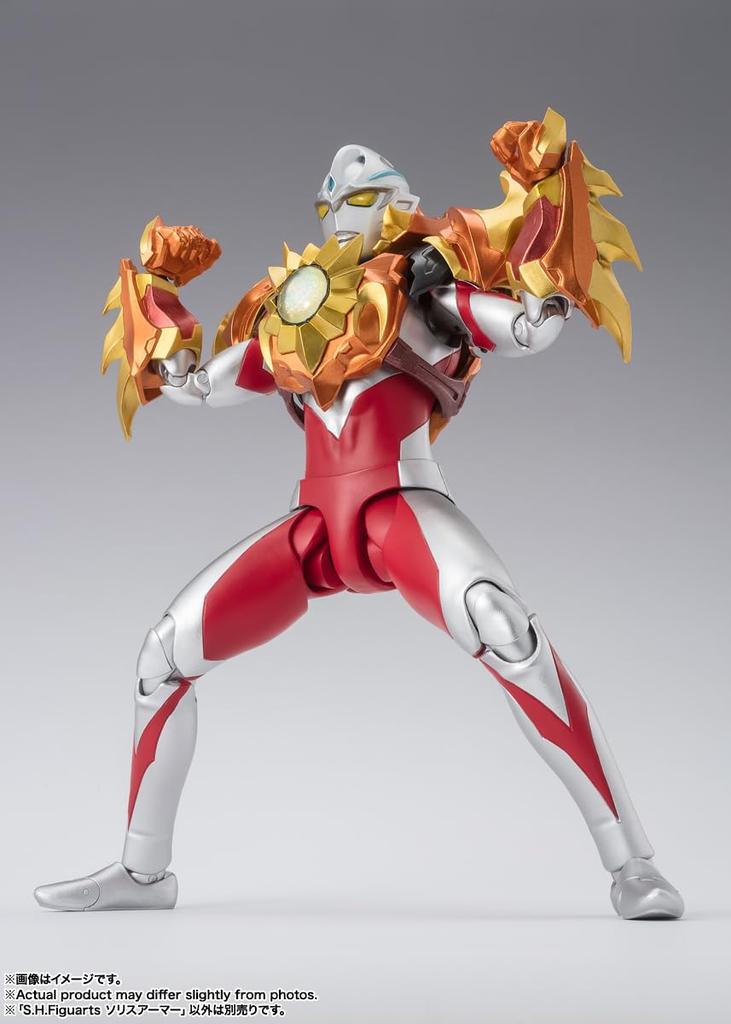 TAMASHII NATIONS Ultraman Arc Solis Armor 150mm PVC ABS painted movable figure S.H.Figuarts Approx. &